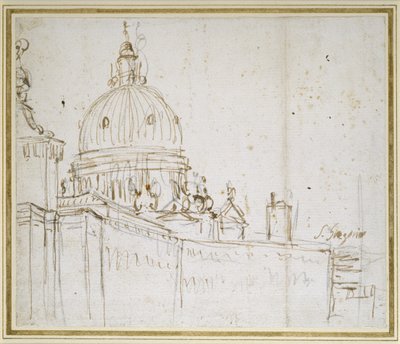 Venice: The Dogana di Mare and S. Maria della Salute by Giovanni Antonio Canal